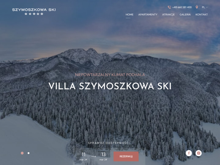 Villa Szymoszkowa SKI