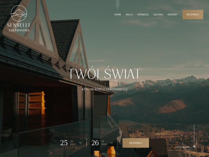 Willa Salamandra Senselle