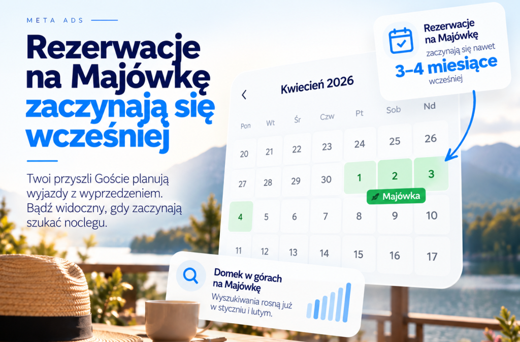rezerwacje z reklamy meta ads